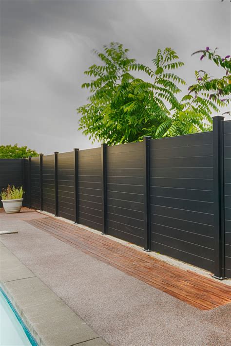 Modern black fence aluminum fence panels – Artofit