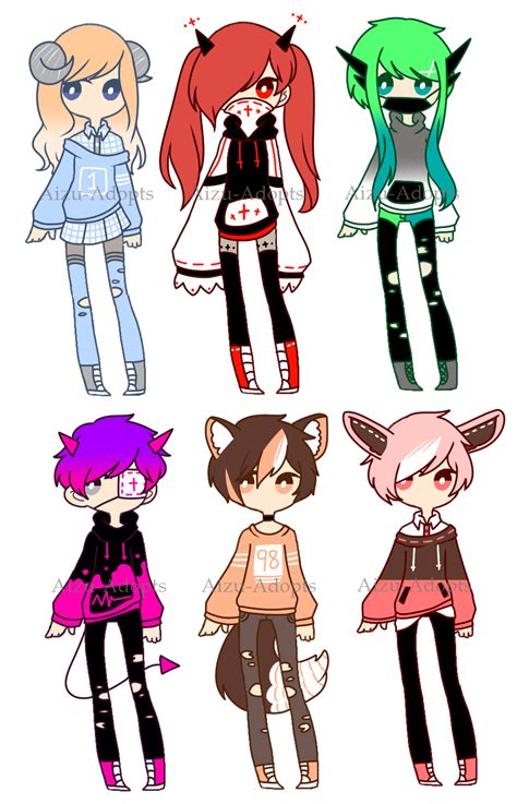 [Adoptable Auction 4] CLOSED by Aizu-Adopts | Fashion design drawings ...