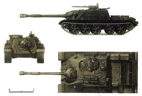 SU-122-54 Self-propelled artillery installation