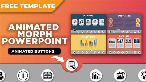 How to Make Simple Morph Animated PowerPoint [ FREE TEMPLATE ...