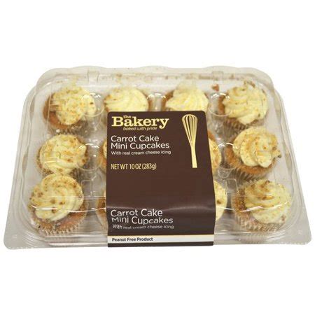 Wal-mart Bakery Carrot Cupcake Mini - Walmart.com