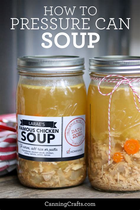 Pressure Canning Soup Recipes for your home pantry – CanningCrafts