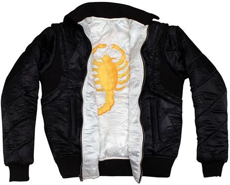 Drive Scorpion Reversible Ryan Gosling Bomber Jacket