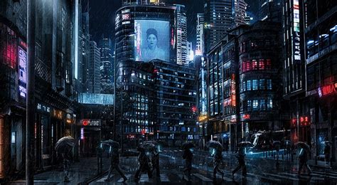 Online crop | HD wallpaper: cyberpunk, Dark Cyberpunk, movies, Blade Rrunner | Wallpaper Flare