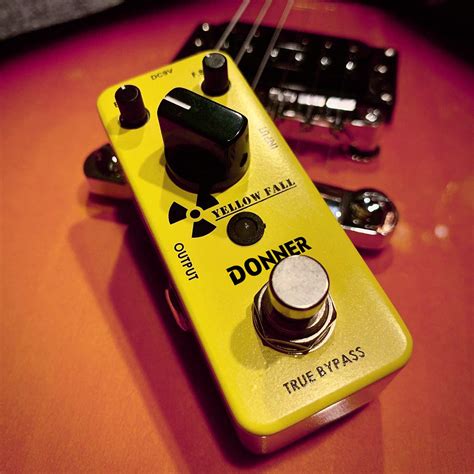 Donner Yellow Fall Delay Guitar Pedal Vintage Analog Delay Effect ...