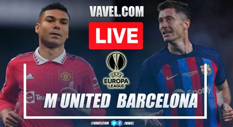 Resume and Highlights: Manchester United 2-1 Barcelona in Europa League ...