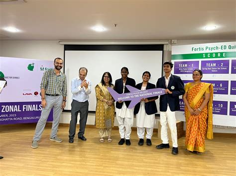 Fortis Hospital, Bannerghatta Road hosts ‘PSYCH-ED 2023’ Zonal Finals for South Region - APN News