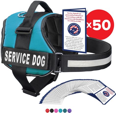 Service Dog Vest Harness, Service Animal Vest with 2 Reflective "SERVI – Industrial Puppy