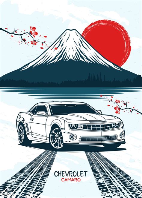 'Chevrolet Camaro' Poster by Faissal Thomas | Displate