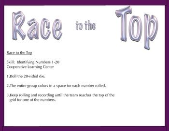 Race to the Top by Teach for Learning | Teachers Pay Teachers