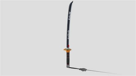 Tanjiro Kamado Nichirin Blade - Download Free 3D model by 12fan23 (@vivays) [d733ab3] - Sketchfab