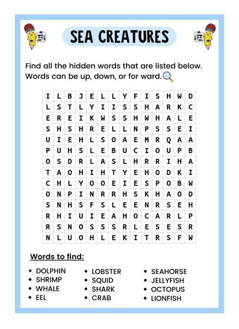 Free WORD SEARCH Puzzles for Download (PDF) and Print