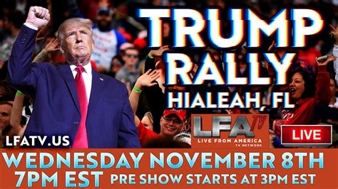 TRUMP RALLY LIVE IN HIALEAH FLORIDA REPLAY - One News Page VIDEO