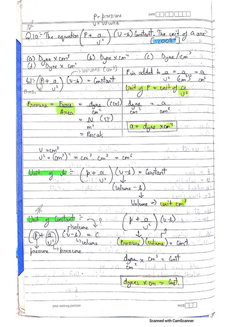 SOLUTION: principle of homogeneity best notes by ''rajwant sir ...