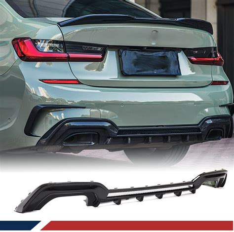 Buy Rear Diffuser for BMW 3 Series G20 G28 2019-2020 M Sport 320i 330i ...