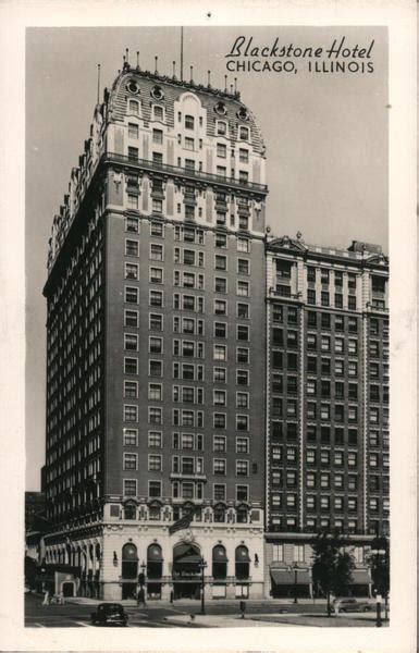 Blackstone Hotel Chicago, IL Postcard