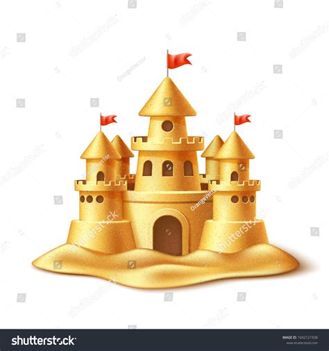 7,482 Sand Castle Cartoon Images, Stock Photos & Vectors | Shutterstock