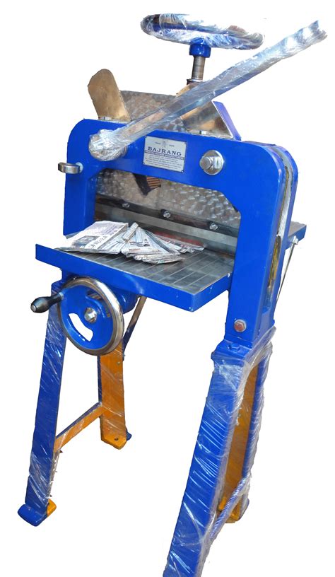 Small Paper Cutting Machine Price Rs.37500, L | Bajrang Printing Machine Mfrs 9888880183