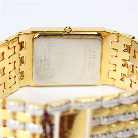 Wittnauer Gold Tone Bracelet Watch | Property Room