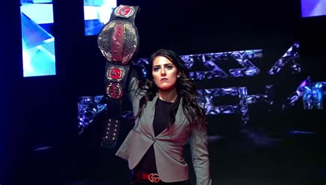 Tessa Blanchard's Impact Contract Terminated, World Title Vacated ...