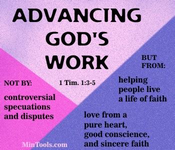 Bible Teachers Promoting Advancement of God’s Work?