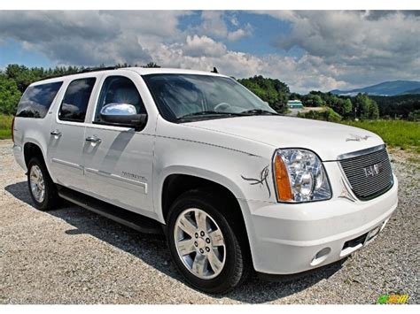 2010 Summit White GMC Yukon XL SLT 4x4 #82446939 Photo #2 | GTCarLot ...