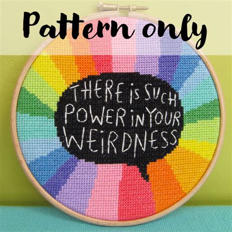 Power - Pattern Only | Hoops and Crosses