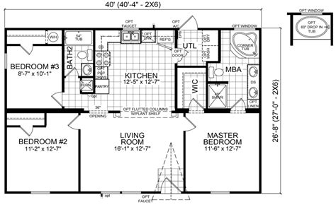 40X30 House Floor Plans - floorplans.click