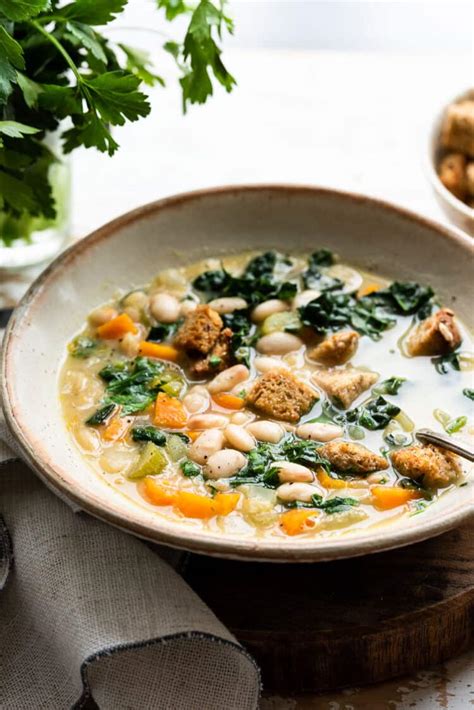 White Bean Soup with Kale - Kitchen Confidante®