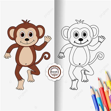 Monkey Clipart Black And White Monkey Clipart Black And White, Monkey ...