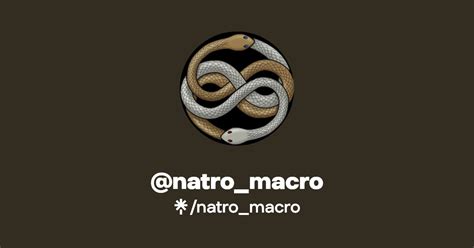 natro_macro | Twitter, Instagram, TikTok | Linktree