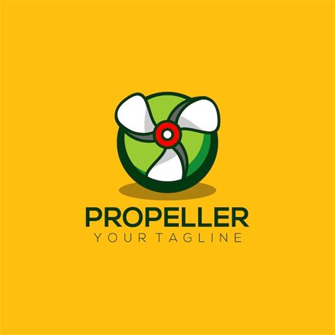 Premium Vector | Propeller logo