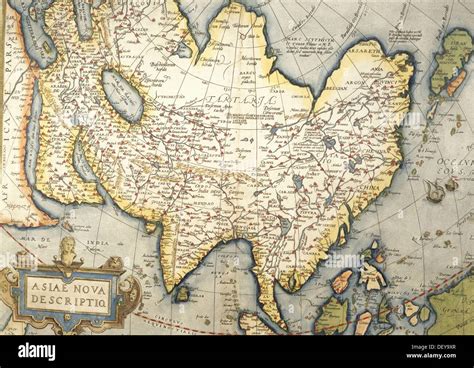 Map Of Asia Stock Image F018 1154 Science Photo Library - Bank2home.com