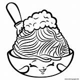 Free Shopkins Noodle Coloring page Printable sketch template