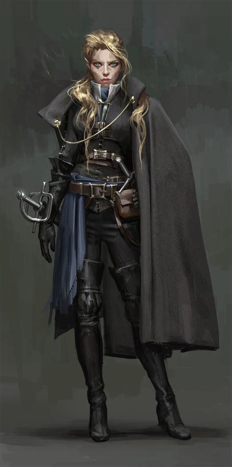 Fantasy character inspiration. Lady musketeer. 1600s Rogue Character, Fantasy Character Art ...