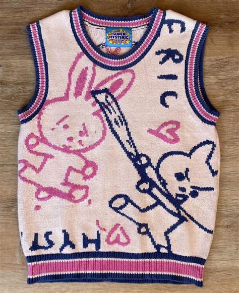 Hysteric glamour sweater vest | Silly clothes, Hysteric glamour, Types ...