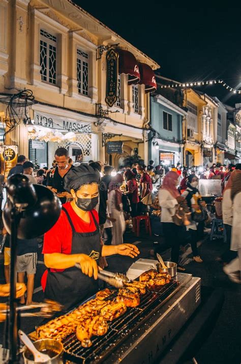 Phuket Old Town Night Market in Thailand, South East Asia Editorial ...