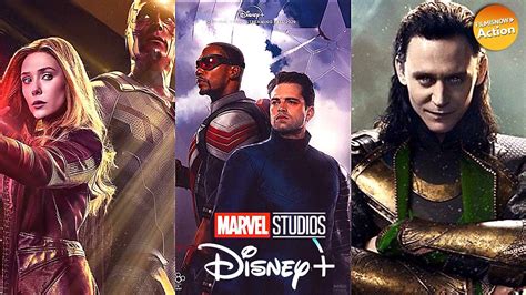 MARVEL Series All NEW Trailers Compilation | Upcoming Disney+ Series - YouTube