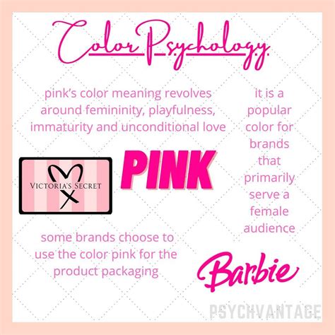 PsychVantage on Instagram: “Color Psychology- Pink . . . . . . . # ...