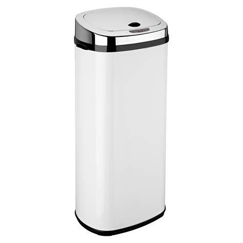 Dihl 30L 42L 50L Rectangle White Sensor Kitchen Waste Dust Bin ...