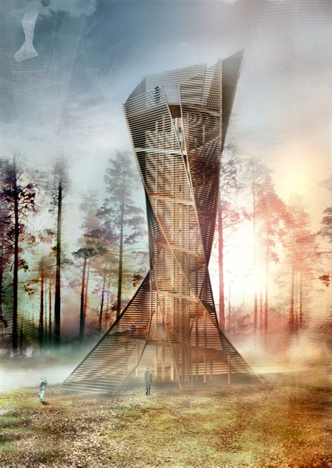 Italian Architects to Build Tree-Inspired Lookout Tower in Bruneck ...