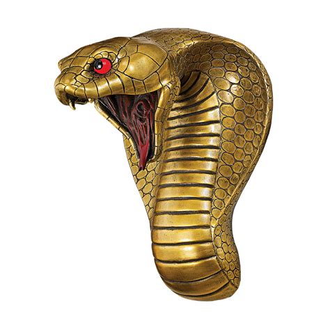 Buy Design Toscano Egyptian Cobra Snake Goddess Wall Sculpture, Polyresin, Faux Gold, 40.5 cm ...