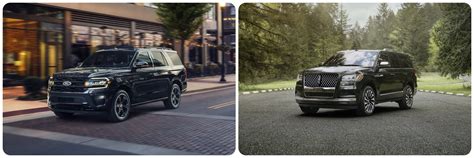 2023 Ford Expedition Vs. Lincoln Navigator