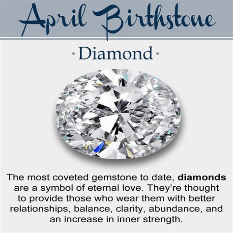 April Birthstone // History, Meaning, & Lore | Birthstones, Diamond ...