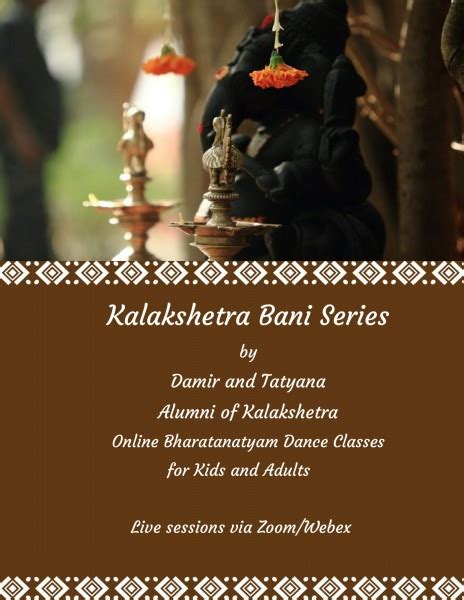 Kalakshetra Bharatanatyam Classes | Dance/NYC