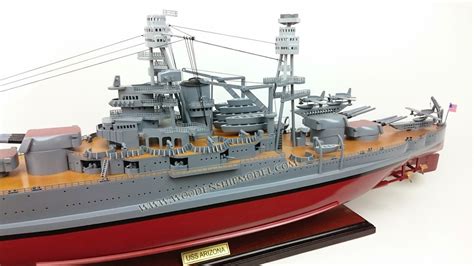 WAR SHIP MODEL USS ARIZONA (BB-39) | Model ship building, Uss arizona, Model ships