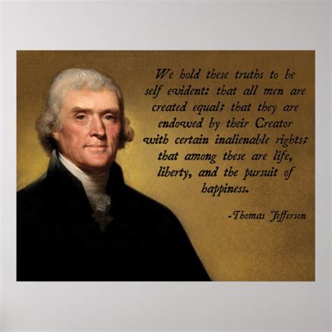 Declaration of Independence Quote Poster | Zazzle.com