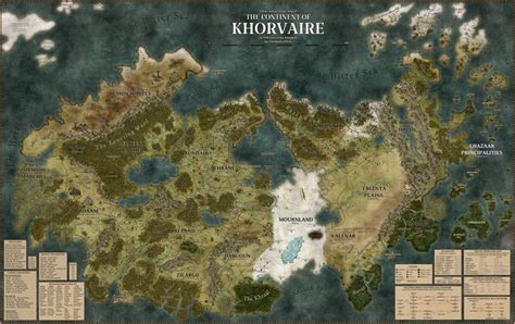 A True and Accurate Map of Khorvaire - Eberron THE DM VERSION : Eberron | Fantasy map, Fantasy ...