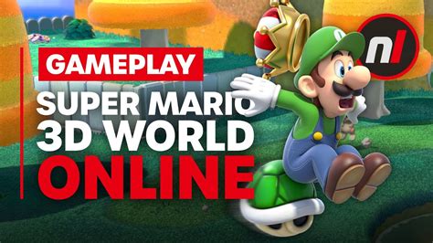 Super Mario 3D World Online Gameplay - YouTube