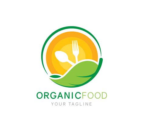 Organic Food Logo & Business Card Template - The Design Love